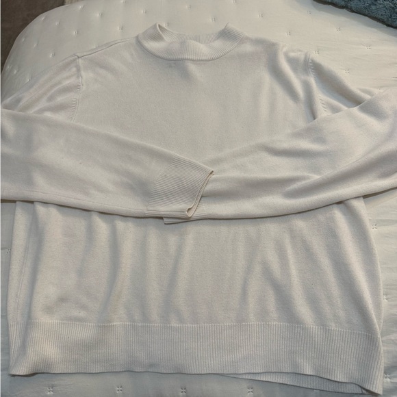 Sag Harbor women’s Ivory Sweater Size XL - Picture 3 of 6